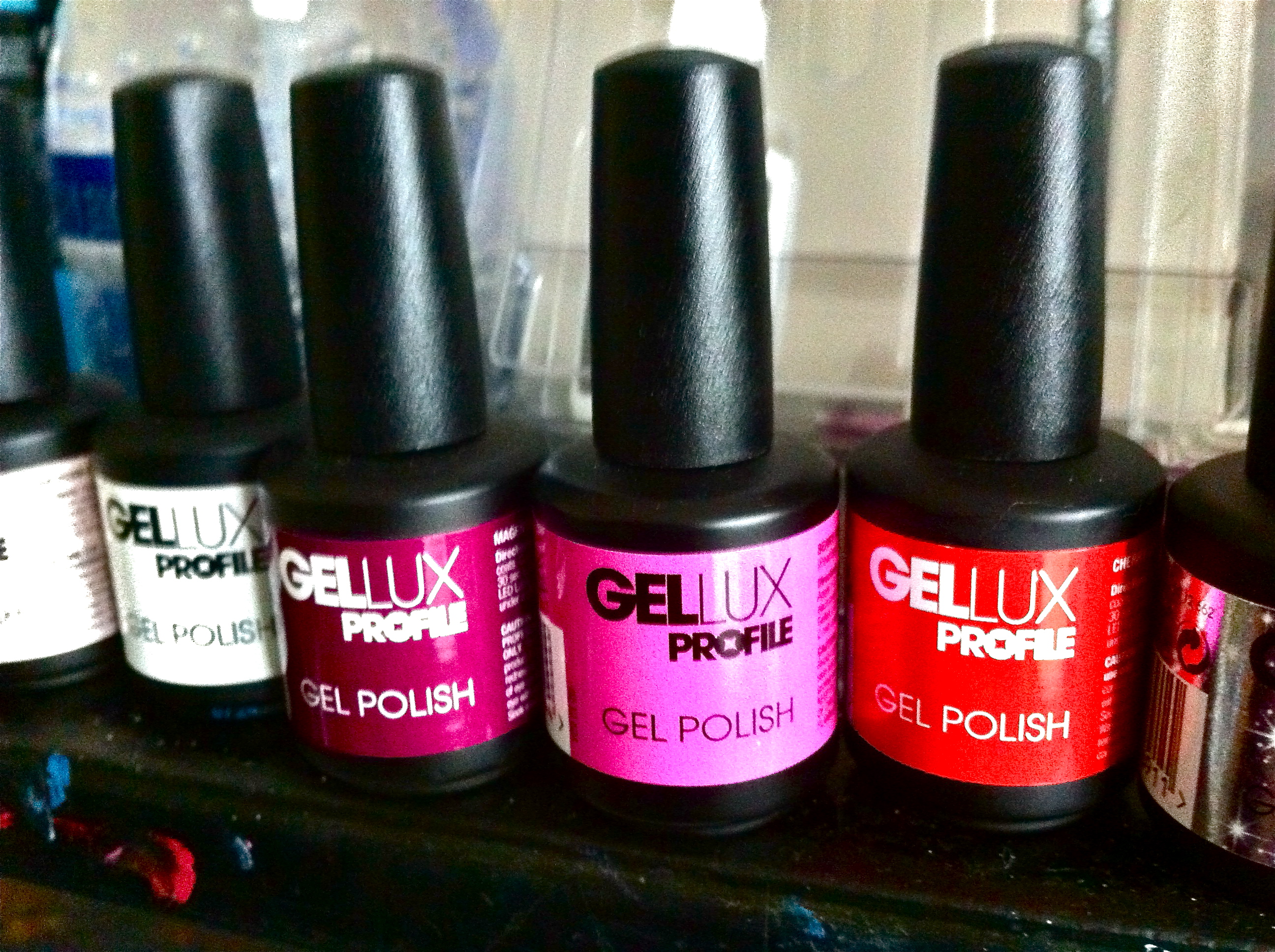 Gellux Gel Polish Colour Chart
